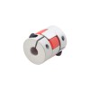 Mandíbula flexible de 5mm - 6,35mm que acopla el acoplador del eje del motor del de 20x25 mm