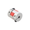 Mandíbula flexible de 5mm - 6,35mm que acopla el acoplador del eje del motor del de 20x25 mm