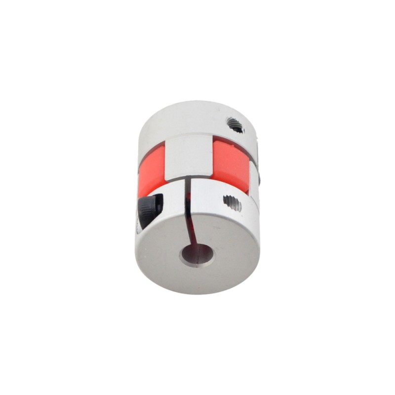 Mandíbula flexible de 5mm - 6,35mm que acopla el acoplador del eje del motor del de 20x25 mm