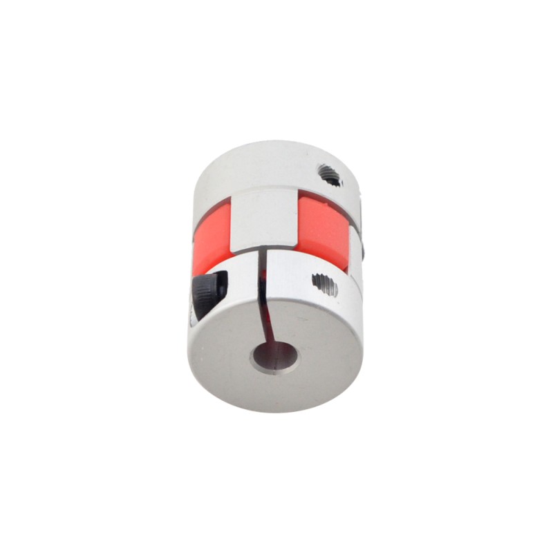 Mandíbula flexible de 5mm - 6,35mm que acopla el acoplador del eje del motor del de 20x25 mm