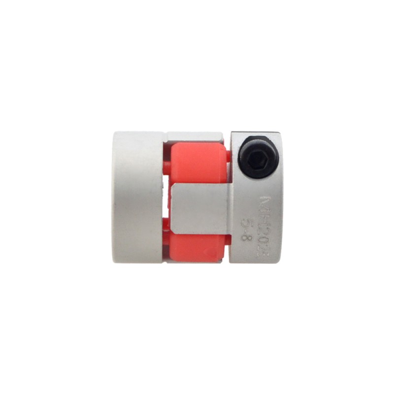 Acoplamiento de mandíbula flexible de 5mm - 8mm Acoplador de eje de motor de 20x25 mm