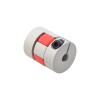 Acoplamiento de mandíbula flexible de 5mm - 8mm Acoplador de eje de motor de 20x25 mm