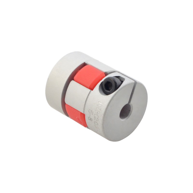 Acoplamiento de mandíbula flexible de 5mm - 8mm Acoplador de eje de motor de 20x25 mm