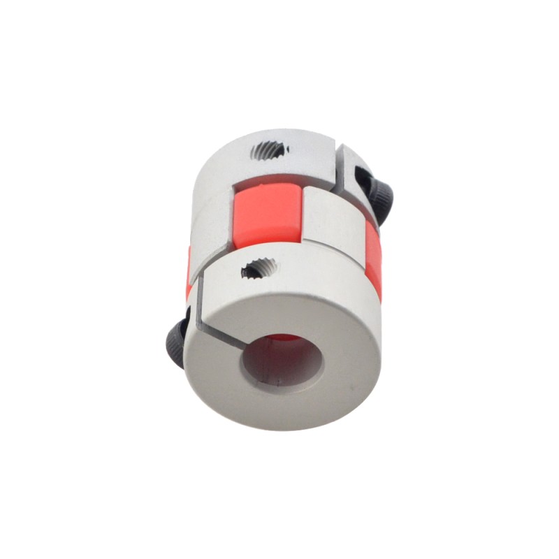 Acoplamiento de mandíbula flexible de 5mm - 8mm Acoplador de eje de motor de 20x25 mm