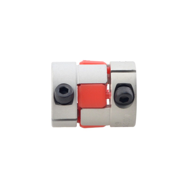 Acoplamiento de mandíbula flexible de 6mm - 10mm Acoplador de eje de motor de 20x25 mm