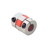 Acoplamiento de mandíbula flexible de 6mm - 10mm Acoplador de eje de motor de 20x25 mm