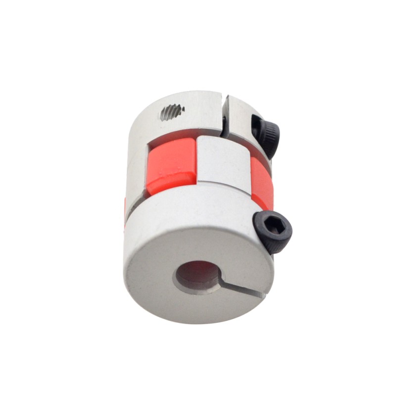 Acoplamiento de mandíbula flexible de 6mm - 10mm Acoplador de eje de motor de 20x25 mm