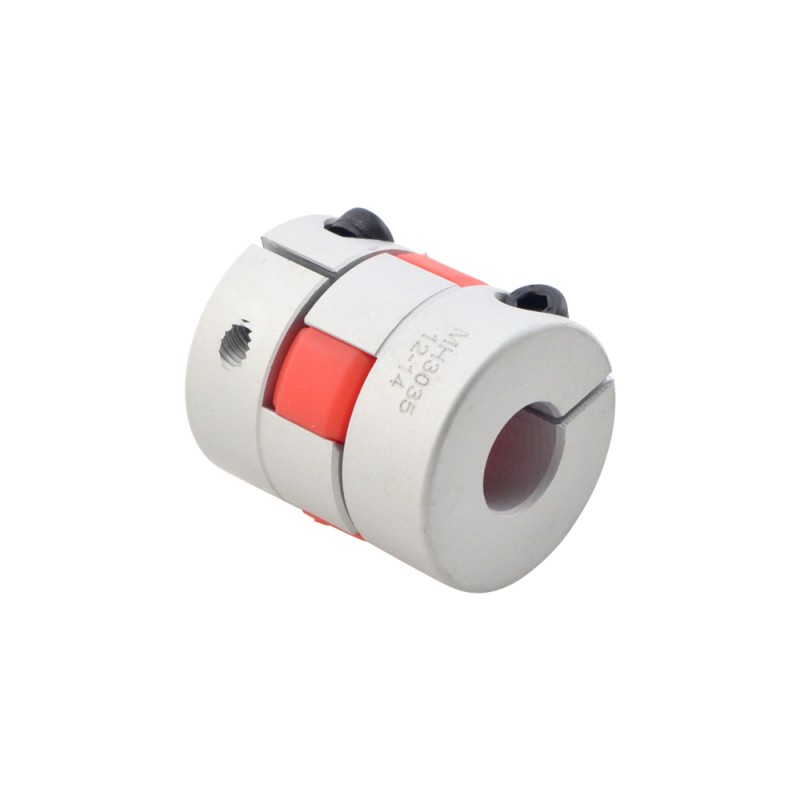 Mandíbula flexible de 12mm - 14mm que acopla el acoplador del eje del motor del de 30x35 mm