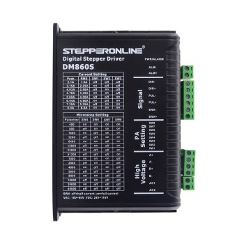 Drivers para motores paso a paso digital 2.1-8.4A 24-70VAC o 30-110VDC para motor Nema 34