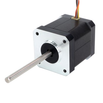 Nema 17 Motor paso a paso de alta temperatura 55Ncm (77,93oz.in) 55mm aislamiento de eje redondo clase H 180C