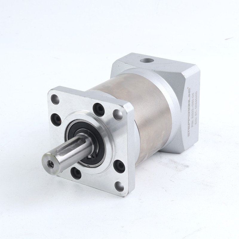 Usado - Stock EE. UU. - Reductor planetario Relación de transmisión 50:1 Retroceso 20arc-min para eje de 6,35mm Nema 23 Motor - EG23-G50-D6-USED | StepperOnline