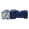 Tres fases 220VAC/380VAC 200W 50/60Hz Brida 104mm Relación de transmisión 100:1 Motor de inducción de CA con caja de cambios en ángulo recto