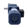 Tres fases 220VAC/380VAC 200W 50/60Hz Brida 104mm Relación de transmisión 100:1 Motor de inducción de CA con caja de cambios en ángulo recto
