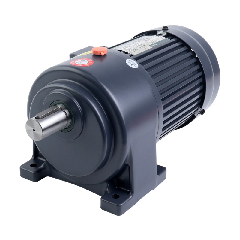 Motorreductor horizontal de tamaño medio serie GH Potencia 0,1-3,7KW Relación de transmisión 3-1800 con freno - GH-XX-XXX-XX-X-B-XX-XX | StepperOnline