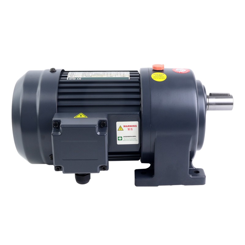 Motorreductor horizontal de tamaño medio serie GH Potencia 0,1-3,7KW Relación de transmisión 3-1800 con freno - GH-XX-XXX-XX-X-B-XX-XX | StepperOnline