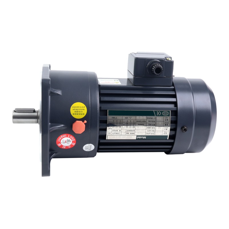 Motorreductor vertical de tamaño medio serie GV Potencia 0,1-3,7KW Relación de transmisión 3-1800 con freno - GV-XX-XXX-XX-X-B-XX-XX | StepperOnline
