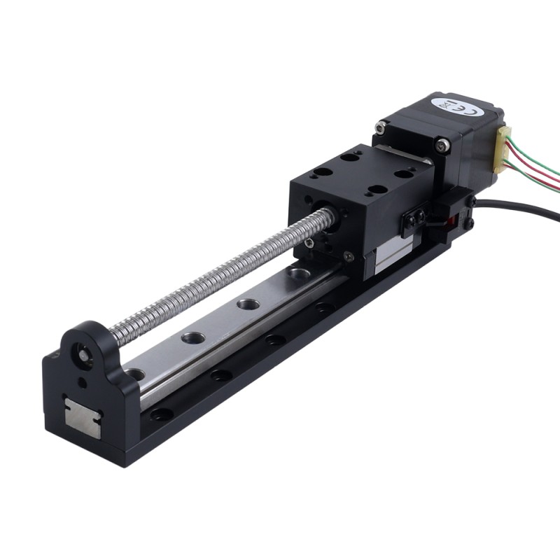 Actuador lineal de husillo de bolas con paso a paso Nema 11 1,0A Carrera 100mm 0,05Nm(7,08oz-in) Paso 2mm(0,07874) - LMD11S13BAM10-100 | StepperOnline