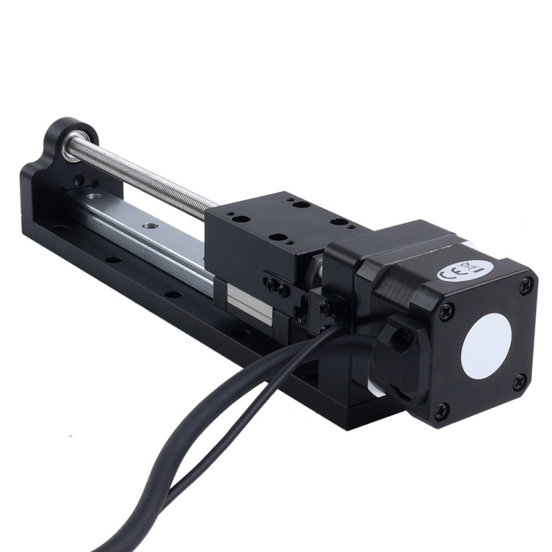 Actuador lineal de husillo de bolas con paso a paso Nema 17 1,5A Carrera 120mm 0,25Nm(35,40oz-in) Paso 1mm(0,03937) - LMD17S13BSB15-120 | StepperOnline