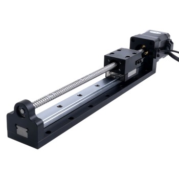 Actuador lineal de husillo de bolas con paso a paso Nema 17 2,5A Carrera 200mm 0,5Nm(70,81oz-in) Paso 12mm(0,4724")