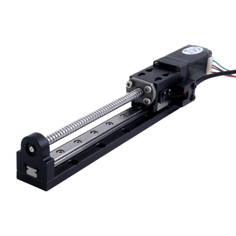 Actuador lineal de husillo de bolas con motorNema 8 0.5A Carrera 90mm 0.02Nm(2.83oz.in) Paso 2mm(0.07874) - LMD8S15BAA05-090 | StepperOnline