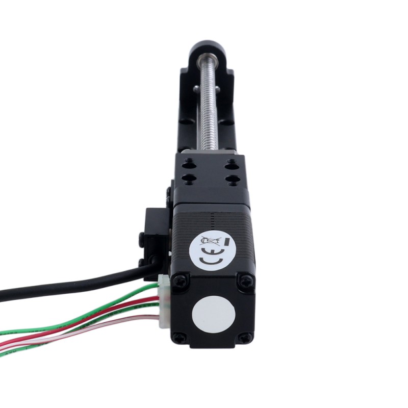 Actuador lineal de husillo de bolas con motorNema 8 0.5A Carrera 90mm 0.02Nm(2.83oz.in) Paso 2mm(0.07874) - LMD8S15BAA05-090 | StepperOnline