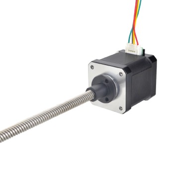 Nema 17 Eje doble Externo 48mm Pila 1,68A Cable 8mm(0,31496") Longitud 200mm