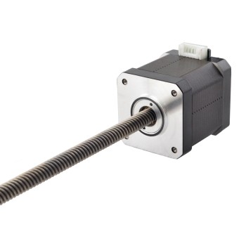 Nema 17 No cautivo Pila de 48mm 1,68A Cable 8mm(0,31496") Longitud 300mm
