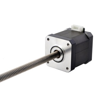 Nema 17 No cautivo 44Ncm (62.31oz.in) Pila de 48mm 1,68A Cable 8mm(0,31496") Longitud 200mm