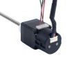 NEMA 11 Motor Paso a Paso Lineal Externo con Tornillo Acme 1.0A 32mm de Altura Paso de 1.27mm(0.05") con Encoder Óptico Incremental 1000PPR - 11E13S1004FD4-150RS-OE1K | StepperOnline