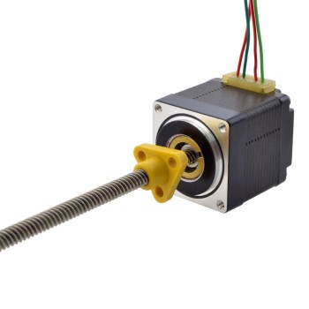 Motor lineal Acme externo NEMA 11 1.0A 32,2mm Cable de tornillo de pila 5,08mm(0,2")