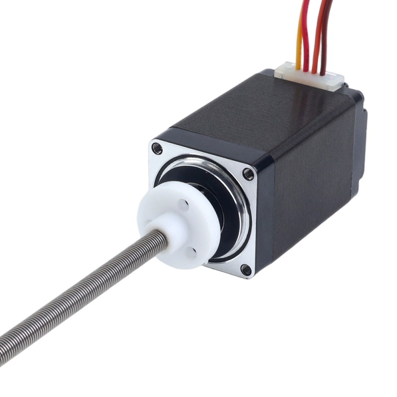Nema 11 Pila externa de 51mm Cable de 0,67A 0,635mm(0.025") Longitud 100mm - 11E20S0674ED4-100RS | StepperOnline
