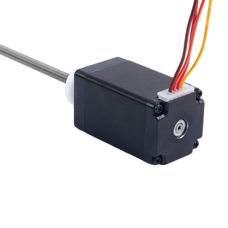 Nema 11 Pila externa de 51mm Cable de 0,67A 0,635mm(0.025") Longitud 100mm - 11E20S0674ED4-100RS | StepperOnline