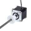 Nema 14 Apilamiento externo 34mm 0,57A Cable 2,4384mm(0,096") Longitud 150mm - 14E13S0574JE4-150RS | StepperOnline