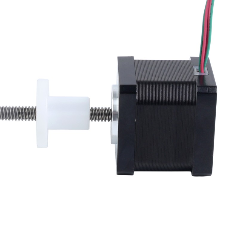 Nema 14 Apilamiento externo 34mm 0,57A Cable 2,4384mm(0,096") Longitud 150mm - 14E13S0574JE4-150RS | StepperOnline