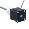 Nema 14 Apilamiento externo 34mm 0,57A Cable 2,4384mm(0,096") Longitud 150mm - 14E13S0574JE4-150RS | StepperOnline