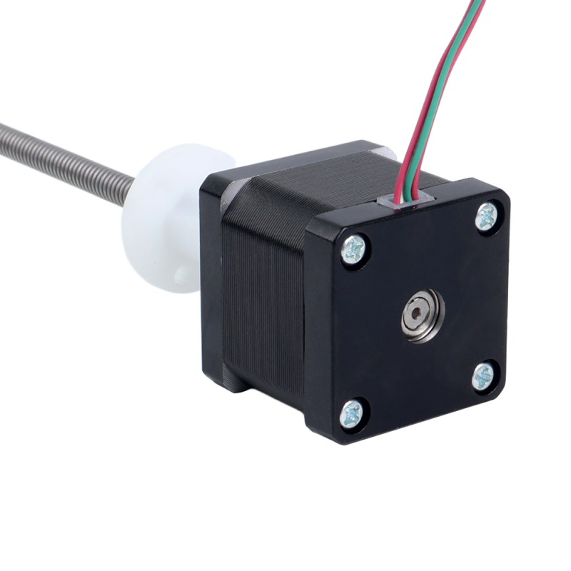 Nema 14 Apilamiento externo 34mm 0,57A Cable 2,4384mm(0,096") Longitud 150mm - 14E13S0574JE4-150RS | StepperOnline