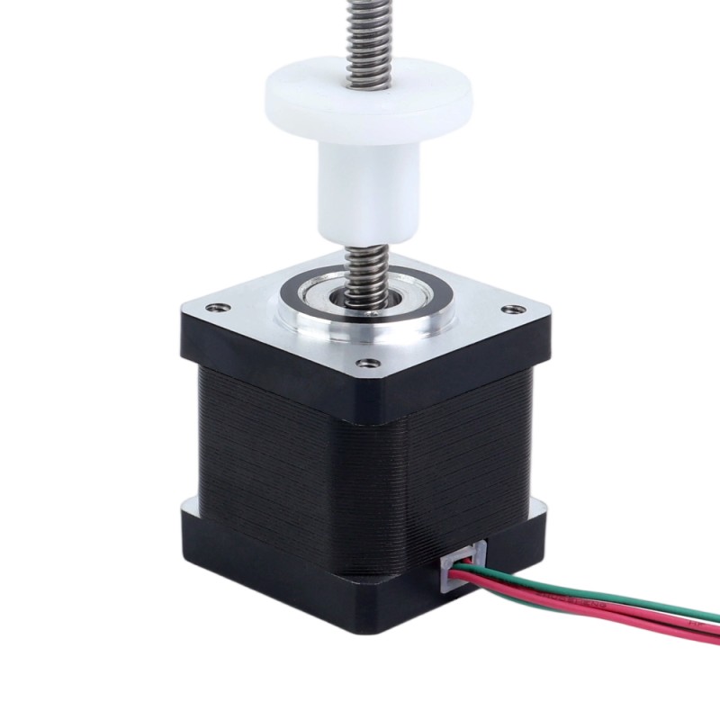 Nema 14 Apilamiento externo 34mm 0,57A Cable 2,4384mm(0,096") Longitud 150mm - 14E13S0574JE4-150RS | StepperOnline