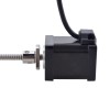 NEMA 14 Motor lineal de tornillo de bola externo 1.5A 47mm Cable de tornillo de pila 2mm(0.07874)