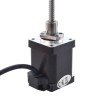 NEMA 14 Motor lineal de tornillo de bola externo 1.5A 47mm Cable de tornillo de pila 2mm(0.07874)