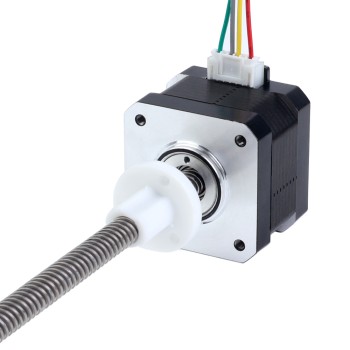 Nema 17 Pila externa de 34mm Cable de 0,4A 8mm(0,31496") Longitud 150mm