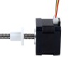 Nema 17 Pila externa de 34mm Cable de 0,4A 8mm(0,31496") Longitud 150mm - 17E13S0404MB4-150RS | StepperOnline