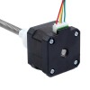 Nema 17 Pila externa de 34mm Cable de 0,4A 8mm(0,31496") Longitud 150mm - 17E13S0404MB4-150RS | StepperOnline