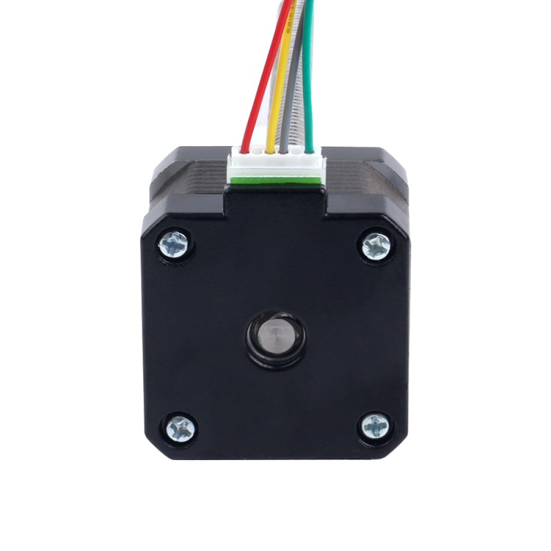 Nema 17 Pila externa de 34mm Cable de 0,4A 8mm(0,31496") Longitud 150mm - 17E13S0404MB4-150RS | StepperOnline