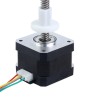 Nema 17 Pila externa de 34mm Cable de 0,4A 8mm(0,31496") Longitud 150mm - 17E13S0404MB4-150RS | StepperOnline