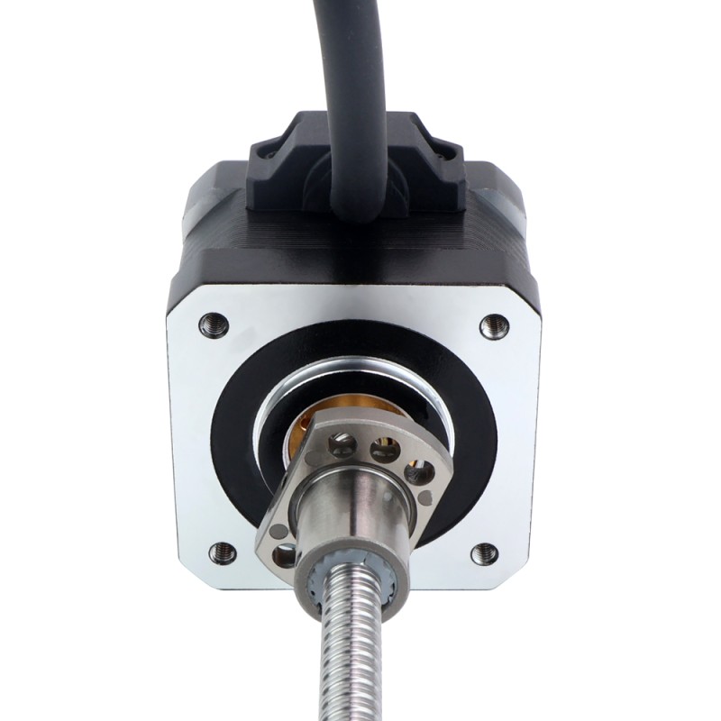 NEMA 17 Tornillo de bola externo Motor lineal 1.5A 34mm Tornillo de pila Cable 2mm(0.07874)