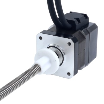 Nema 17 Externa Pila 34mm 1,68A Paso 8mm(0,31496") Longitud 200mm con Encoder Optico Incremental 1000PPR