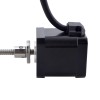 NEMA 17 Tornillo de bola externo Motor lineal 2.5A 48mm Tornillo de pila Cable 2mm(0.07874)
