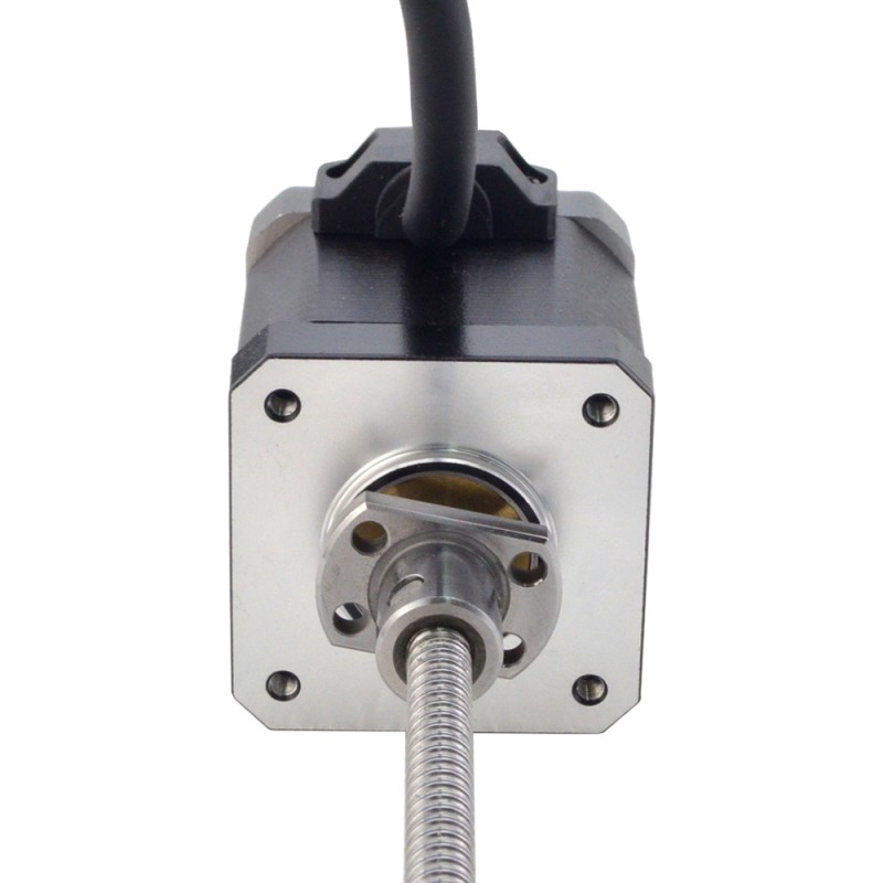 NEMA 17 Tornillo de bola externo Motor lineal 2.5A 48mm Tornillo de pila Cable 2mm(0.07874)