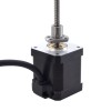 NEMA 17 Tornillo de bola externo Motor lineal 2.5A 48mm Tornillo de pila Cable 2mm(0.07874)