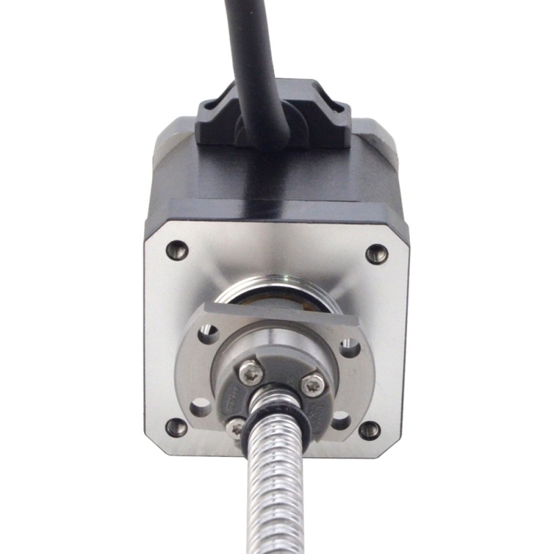 NEMA 17 Tornillo de bola externo Motor lineal 2.5A 48mm Tornillo de pila Cable 8mm(0.3150)